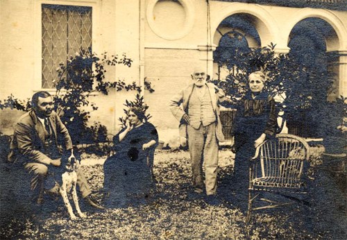 Foto storica della famiglia Godi